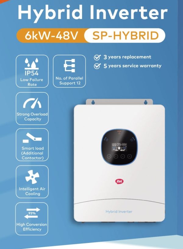 Itel 6KW SP-Hybrid Inverter